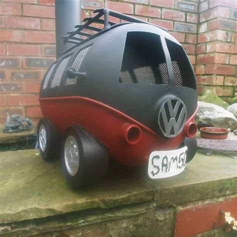 trash metal fabrications|British Man Creates Adorable Hippie Van.